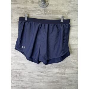 Under Armour Shorts Womens Large HeatGear Loose Fit Lined Running‎ Athletic